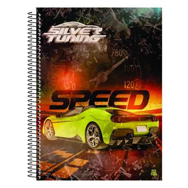 CADERNO 10X1 SILVER TUNNING